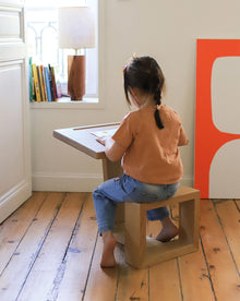 Bureau enfant NATHAN en chêne massif français – vue 8 — vue 8